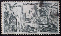 [Airmail - From Chad to the Rhine - Inscribed "DU TCHAD AU RHIN", Tipe IBD]