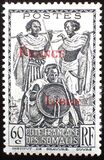 [Somali Warriors Stamps of 1938-1940 Overprinted "France Libre" in Red or Black, type BE13]
