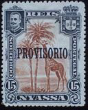 [Giraffe Stamps of 1901 Overprinted "PROVISORIO", type F]