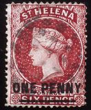 [Queen Victoria - Not Issued Stamps Surcharged. New Watermark, type B29]
