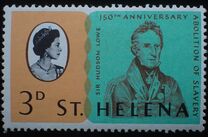 [The 150th Anniversary of Abolition of Slavery in St. Helena, type CV]