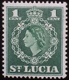 [Issues of 1949 but portrait of Queen Elizabeth II facing left and New Royal Cypher, type AT]