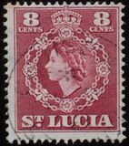 [Issues of 1949 but portrait of Queen Elizabeth II facing left and New Royal Cypher, type AT6]