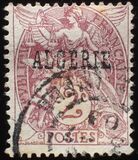 [French Postage Stamps Overprinted in Black, タイプ B]