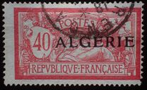 [French Postage Stamps Overprinted in Black, タイプ B10]