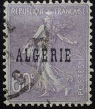 [French Postage Stamps Overprinted in Black, タイプ B11]