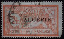 [French Postage Stamps Overprinted in Black, タイプ B15]