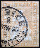 [Definitive 1854-1860 - Sitting Helvetia, type J3]