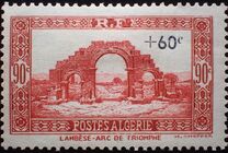 [Issues of 1938 Surcharged, type AQ1]