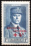 [Stamp of 1941 Overprinted "SECOURS NATIONAL + 4 f", Tipe AS]
