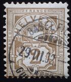 [Helvetia - Cross & Shield - Fiber Paper, Typ L]