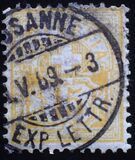 [Helvetia - Cross & Shield - Fiber Paper, Typ L6]