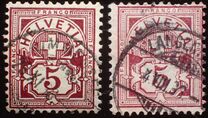 [Helvetia - Cross & Shield - Fiber Paper, Typ L2]