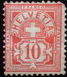 [Helvetia - Cross & Shield - Fiber Paper, Typ L4]