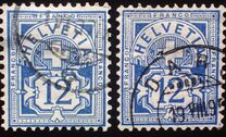 [Helvetia - Cross & Shield - Fiber Paper, Typ L5]