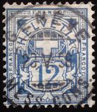 [Helvetia - Cross & Shield - Fiber Paper, Typ L5]