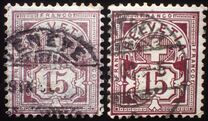 [Helvetia - Cross & Shield - Fiber Paper, Typ L7]