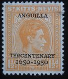 [The 300th Anniversary of British Settlement in Anguilla, type V]