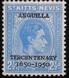 [The 300th Anniversary of British Settlement in Anguilla, type W]