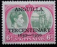 [The 300th Anniversary of British Settlement in Anguilla, type Y]