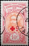 [Red Cross Charity - Small Paris Overprint, type B14]