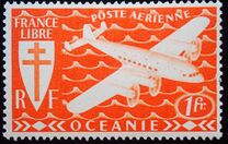 [Airmail - Free France, type AW]