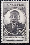 [The 1st Anniversary of the Death of Félix Eboué, 1885-1944, type BD]