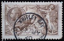 [King George V - No.141-143 With New Drawing, ประเภท CC7]