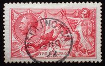 [King George V - No.141-143 With New Drawing, ประเภท CC8]