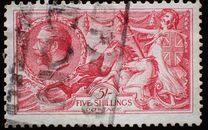 [King George V - No.141-143 With New Drawing, ประเภท CC8]
