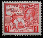 [The Re-opening of the British Exhibition in Wembley - Year 1925 on Stamp, type CE]