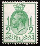 [The 9th Congress of the Universal Postal Union in London, Tip CF]