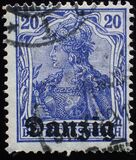 [German Stamps Overprinted "Danzig", Scrivi A3]