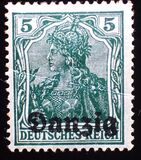 [German Stamps Overprinted "Danzig", Scrivi A]