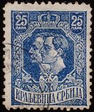 [King Peter I and Crown Prince Alexander, тып R8]