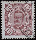 [King Carlos I of Portugal - Regular & Coated Paper, typ E3]