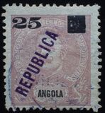 [Number 78 & 83 Surcharged & Overprinted "REPUBLICA", type K1]