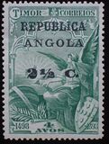 [Vasco Da Gama Issue - Postage Stamps from Timor Surcharged & Overprinted "REPUBLICA - ANGOLA", type M11]
