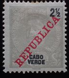 [Previously Issued Stamps Overprinted "REPUBLICA", type K]