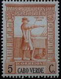 [Previous Issues of 1938 of Angola Overprinted "CABO VERDE", tipas AA1]