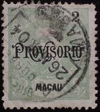 [King Carlos I of Portugal - Issues of 1898 Overprinted "PROVISORIO", Tipi AB]