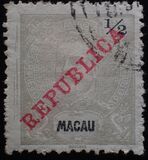 [Issues of 1898/1905 Overprinted "REPUBLICA", type AF]