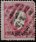 [King Luis I - Portuguese Postage Stamps Overprinted, MADEIRA, type B3]
