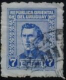 [General Jose Artigas - With Imprint "IMPRENTA NACIONAL" Bottom Right, tyyppi IW8]