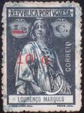 [Lourenco Marques Postage Stamps Surcharged, type AF]