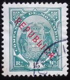 [Issues of 1895 & 1907 Overprinted "REPUBLICA", Вид J3]