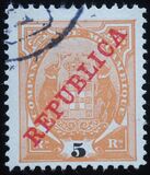[Issues of 1895 & 1907 Overprinted "REPUBLICA", Typ I1]