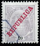[Issues of 1895 & 1907 Overprinted "REPUBLICA", Typ I4]