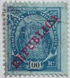 [Issues of 1895 & 1907 Overprinted "REPUBLICA", Typ I8]