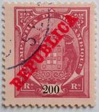 [Issues of 1895 & 1907 Overprinted "REPUBLICA", Typ I11]